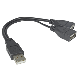 Extension Usb Macho a Dual Usb Hembra