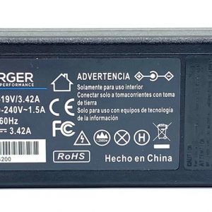 Cargador Acer 19V 3.42A 65W VT-CHARGER