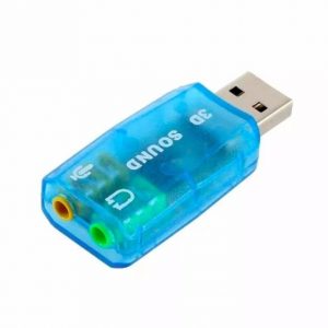 Tarjeta De Sonido Usb 5.1. Micrófono Y Audio