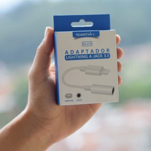 Adaptador lightning a Jack 3.5